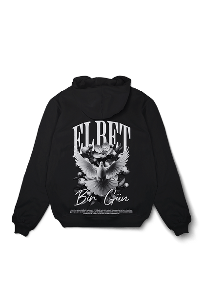 Elbet Bir Gun Oversized Hoodie