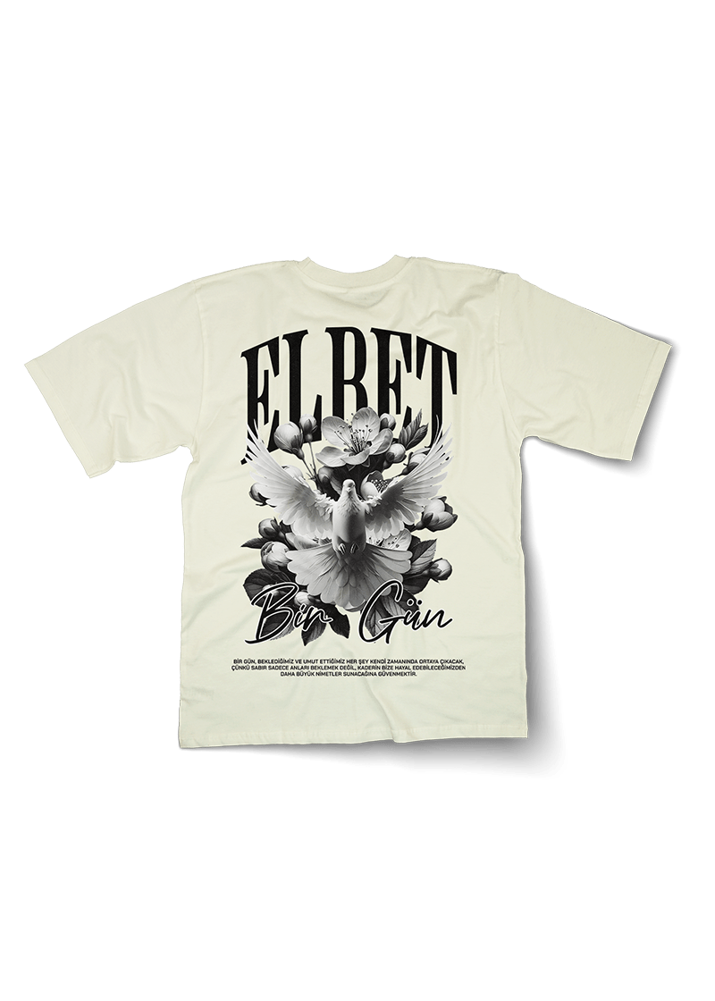Elbet Bir Gun Oversized T-shirt