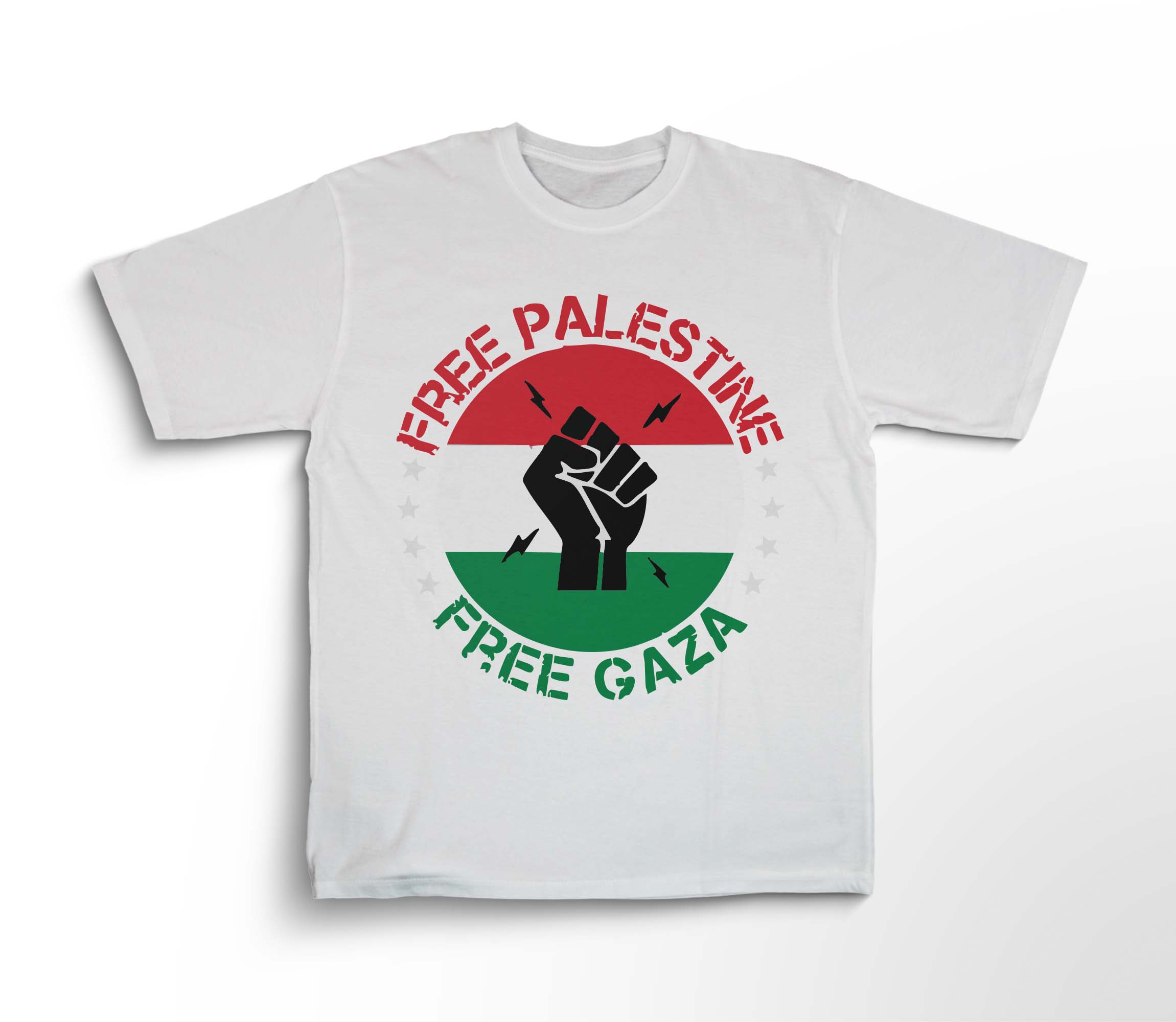 Free Palestina Rounded