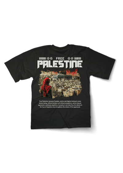 Free Palestine Freedom Oversized T-Shirt
