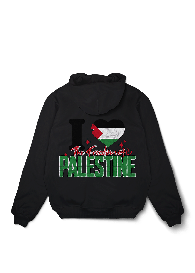 Freedom Palestine Oversized Hoodie