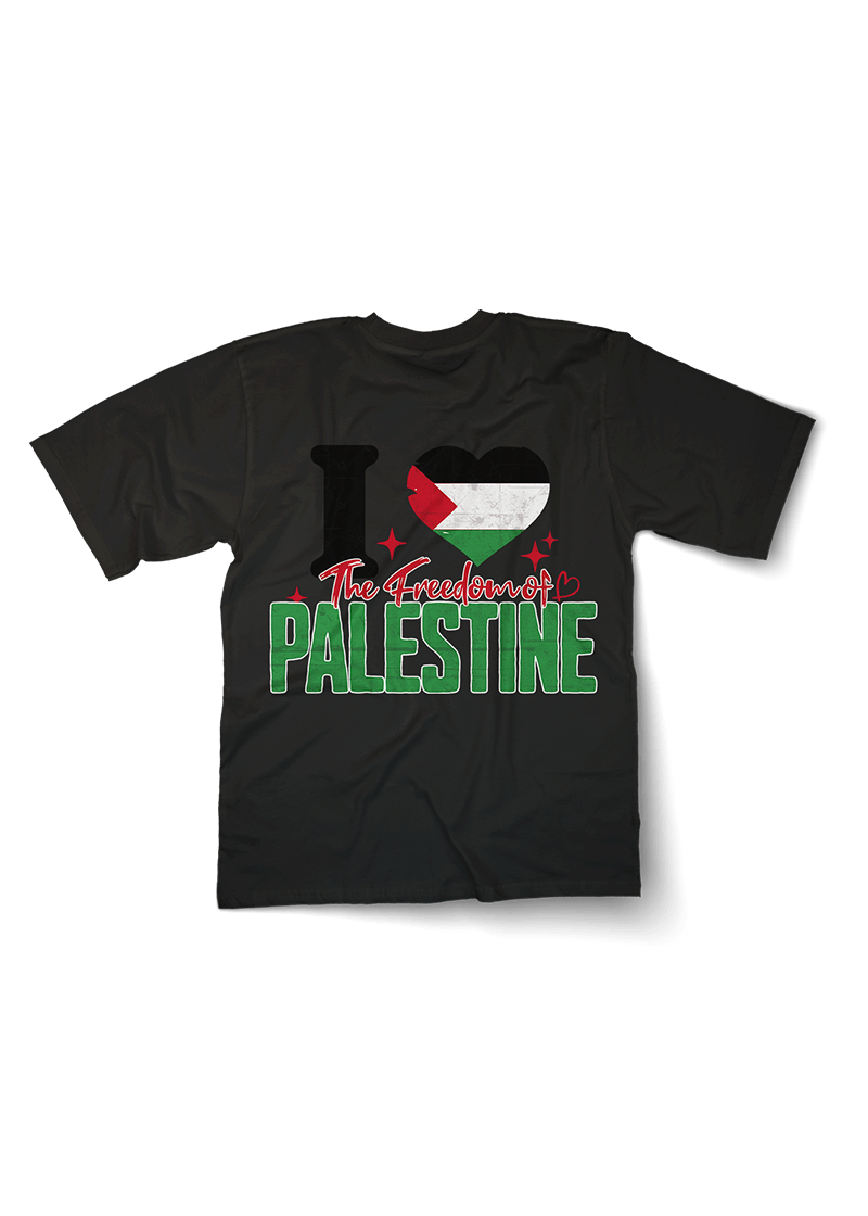 Freedom Palestine Oversized T-shirt