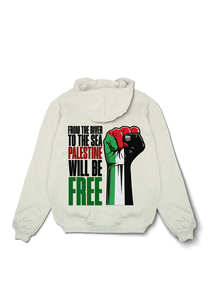 Palestine From The River Oversized Hoodie