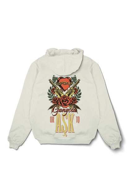 Gangsta Ask Oversized Hoodie