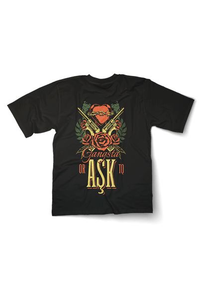Gangsta Ask Oversized Tshirt