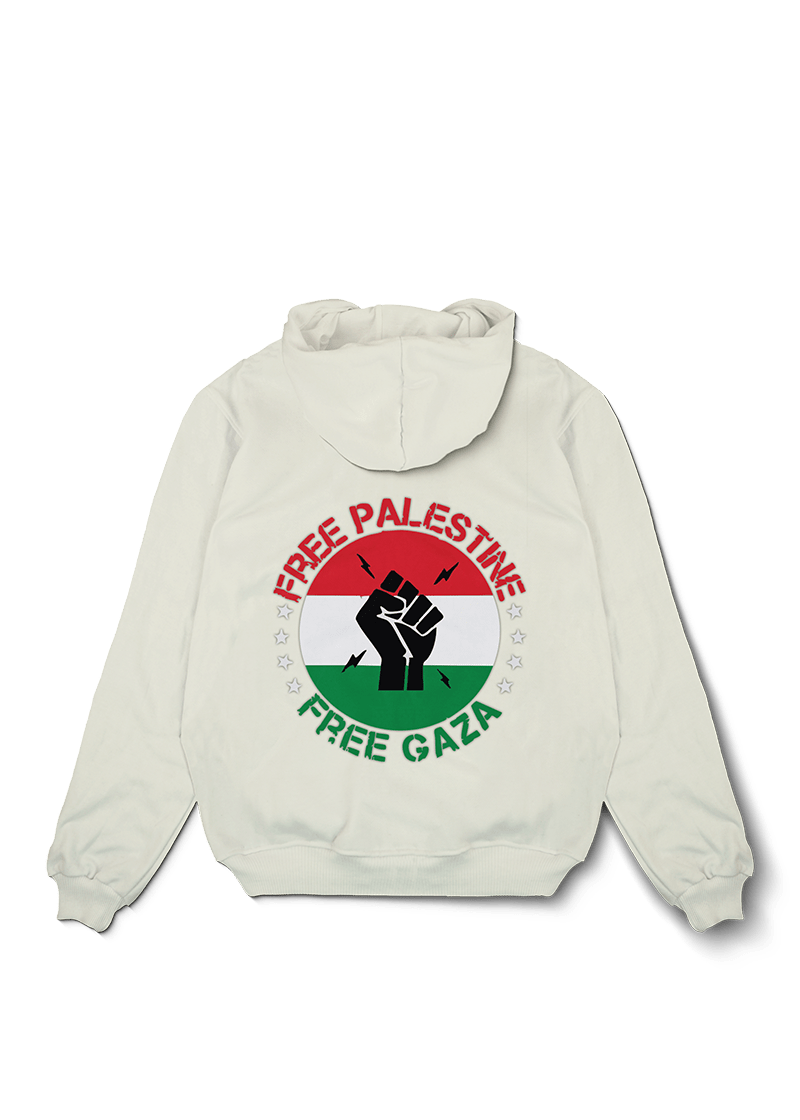Free Gaza Free Palestine Oversized Hoodie