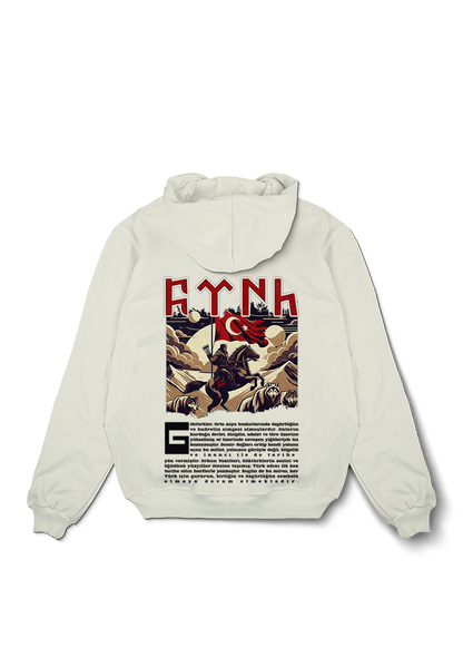 Gokturk Orta Asya 552 Oversized Hoodie