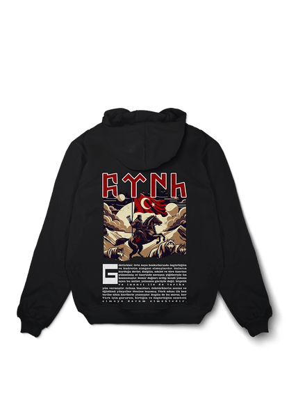 Gokturk Orta Asya 552 Oversized Hoodie