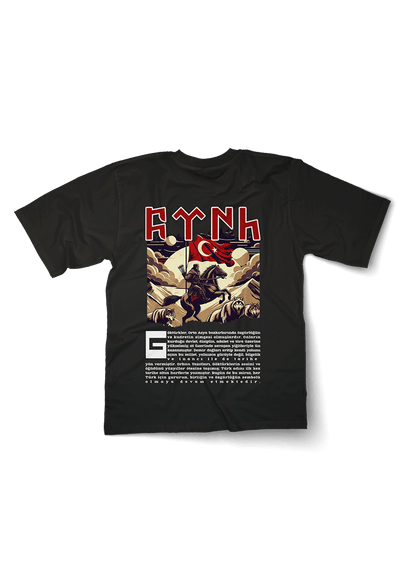 Gokturk Orta Asya 552 Oversized Tshirt