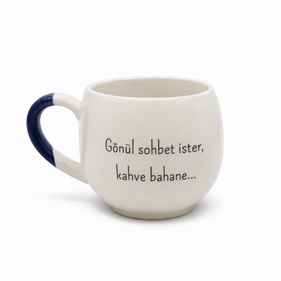 Le cœur veut discuter Mug ballon