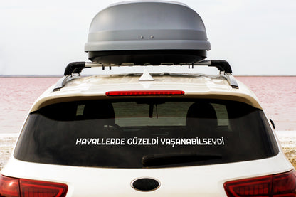 Hayallerde guzeldi yasanabilseydi Sticker