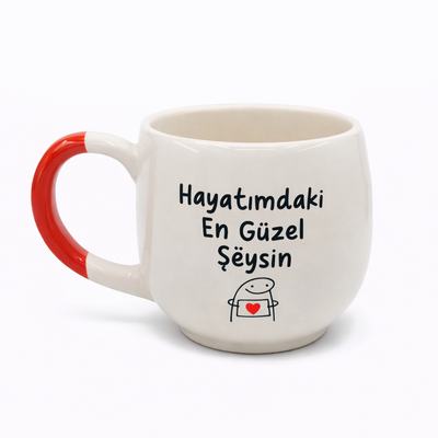 Tu es la plus belle chose de ma vie Mug ballon