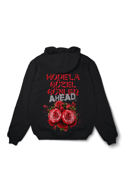 Hope'la güzel günler Oversized Hoodie