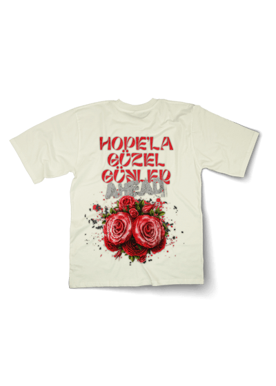 Hope'la güzel günler Oversized T-shirt