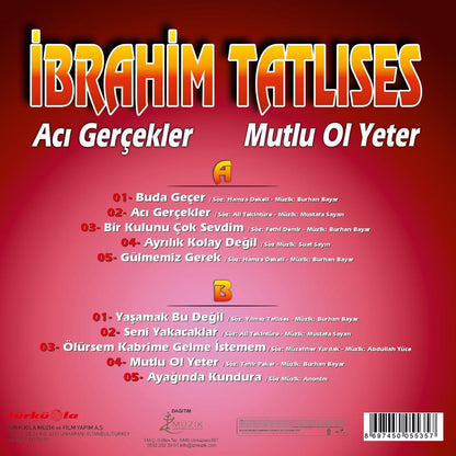 Ibrahim Tatlises - Aci Gercekler (PLAK)