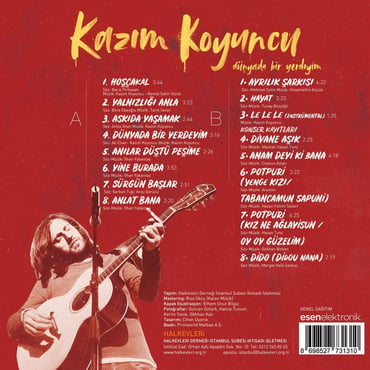 Kazim Koyuncu - Dunyada bir yerdeyim (PLAK)