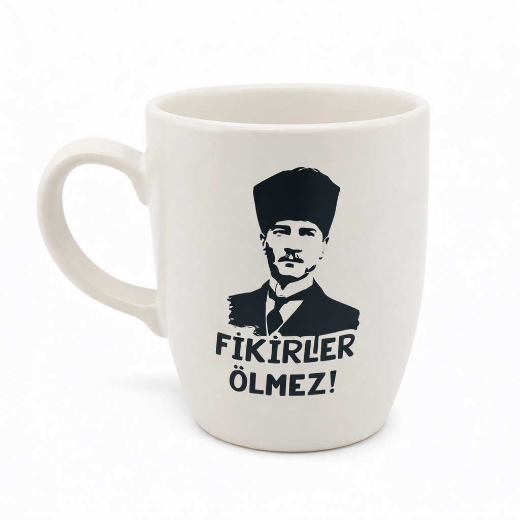 Fikirler Olmez Oval Kupa
