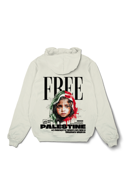 Free Palestine Kid Oversized Hoodie