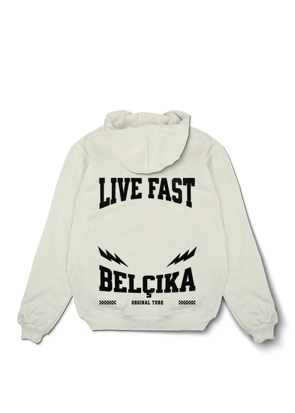 Live Fast BELCIKA Oversized Hoodie