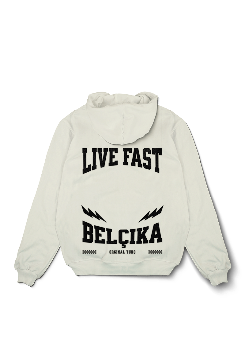 Live Fast BELCIKA Oversized Hoodie