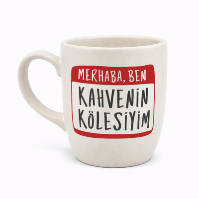 Je suis le serviteur du café Mug ovale