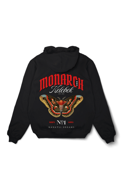 Monarch Kelebek Oversized Hoodie