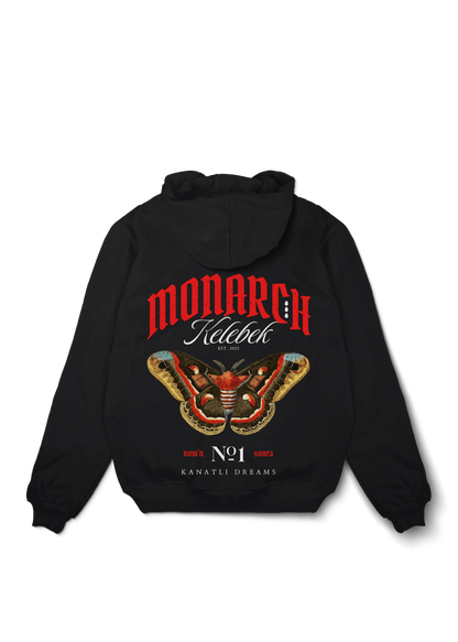 Monarch Kelebek Oversized Hoodie