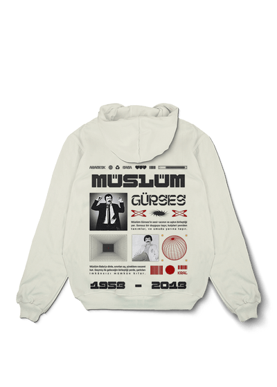 Muslum Gurses 1953 - 2013 Oversized Hoodie
