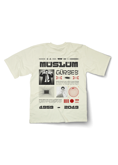 Muslum Gurses 1953 - 2013 Oversized T-shirt
