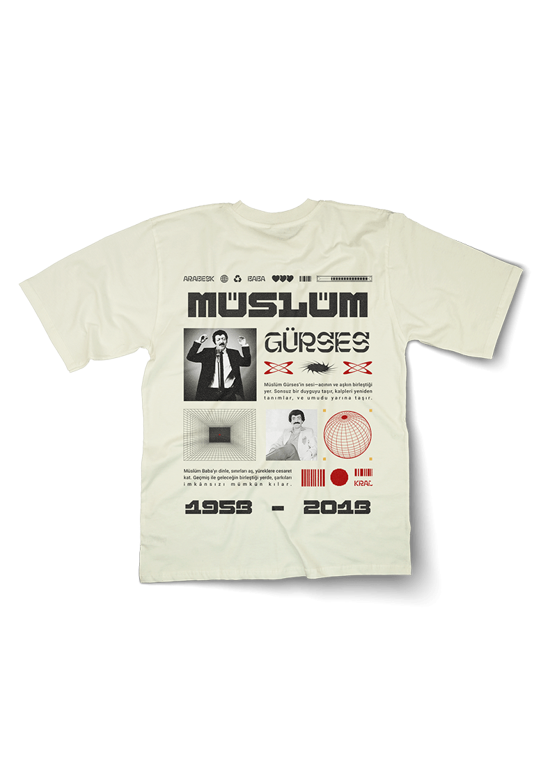 Muslum Gurses 1953 - 2013 Oversized T-shirt