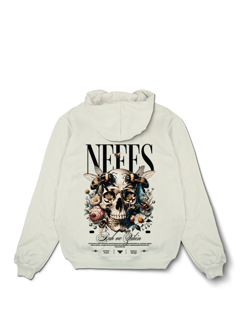 Nefes Skull Oversized Hoodie