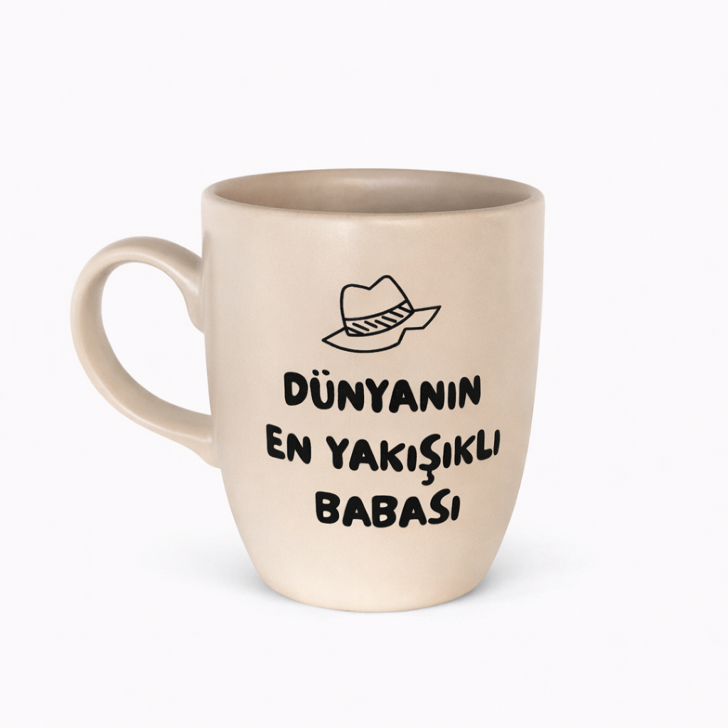 Dunyanin en yakisikli Babasi X Oval Kupa
