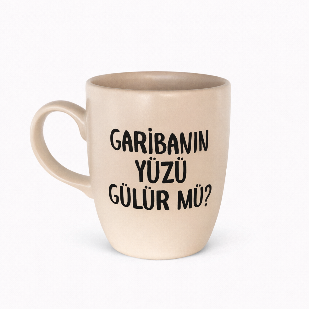 Garibanin Yuzu Gulurmu X Oval Kupa