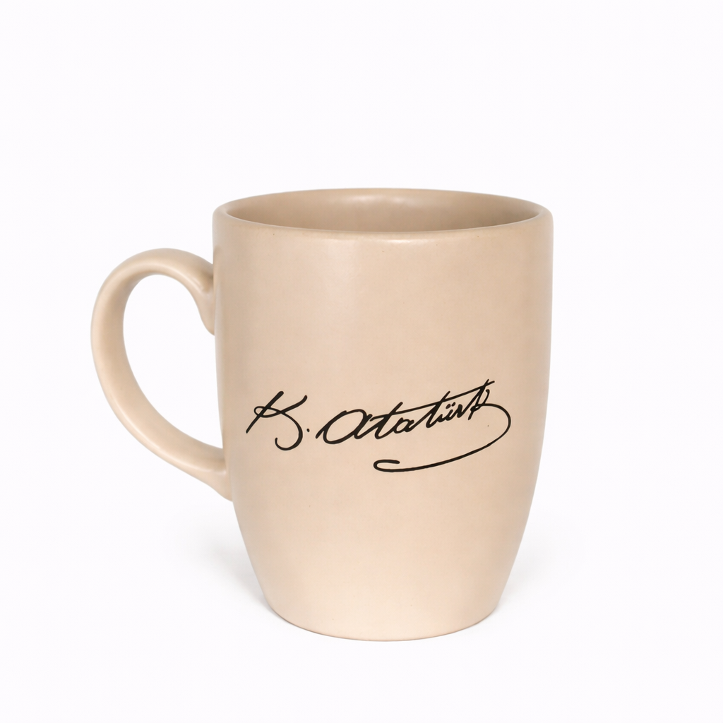 Ataturk Imza X Oval Kupa