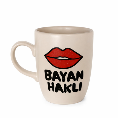 Mevrouw Right X ovale beker 