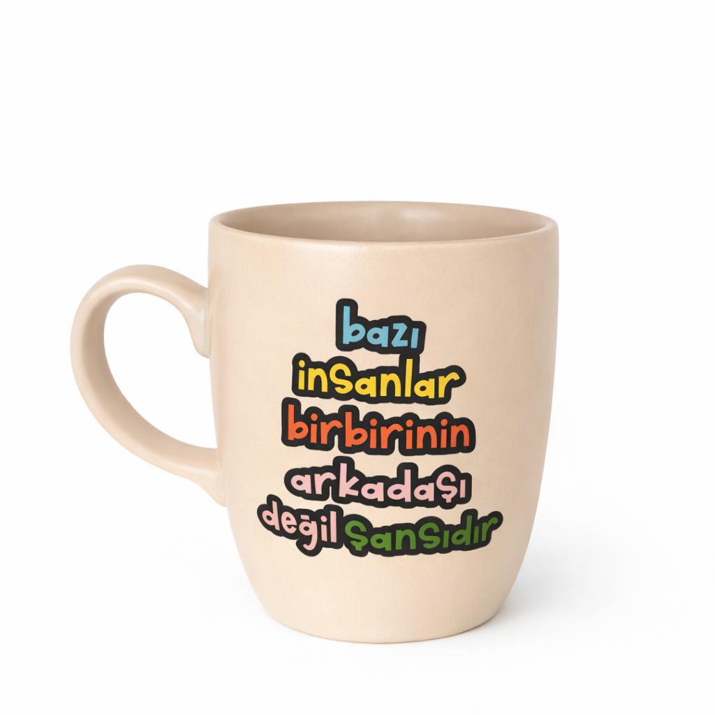 Bazi Insanlar Sansidir X Oval Kupa