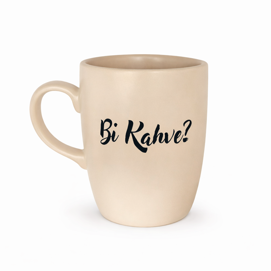 Bi Kahve X Oval Kupa