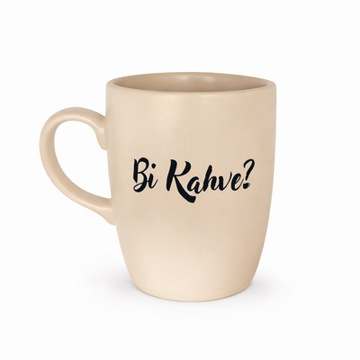 Un café X Tasse ovale