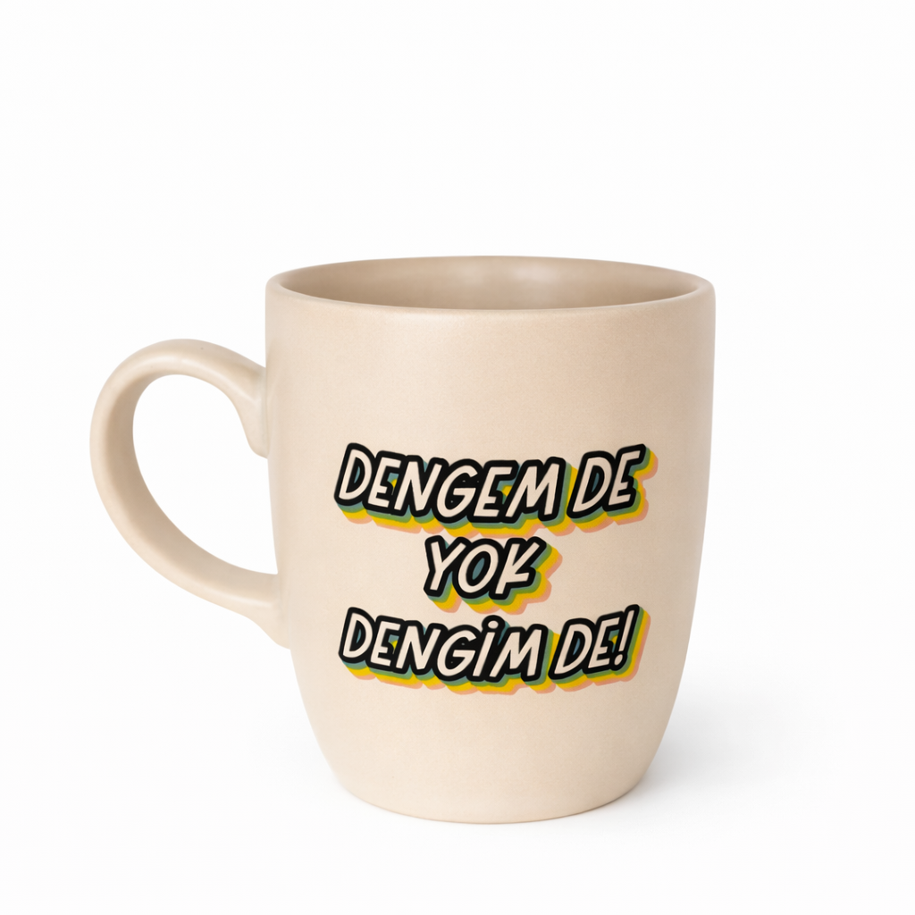 Dengem De Yok Dengimde X Oval Kupa