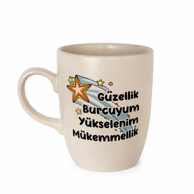 Je suis du signe de la beauté X Tasse ovale