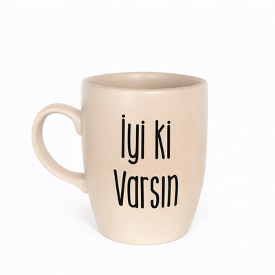 Heureusement que tu existes X Tasse ovale
