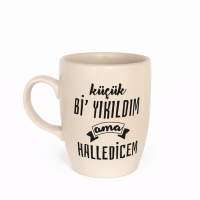 Je suis un peu abattu(e) X Tasse ovale