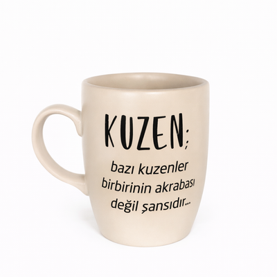 Cousin(e) X Tasse ovale