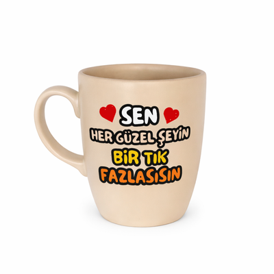 Tasse Ovale Sen Her Guzel Seyin X