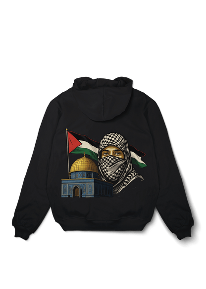 Palestina Keffiyeh Oversized Hoodie