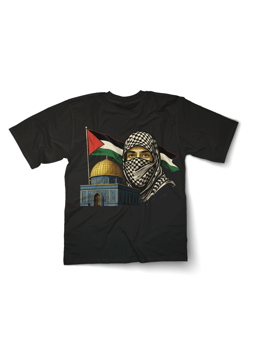 Palestina Keffiyeh Oversized T-shirt