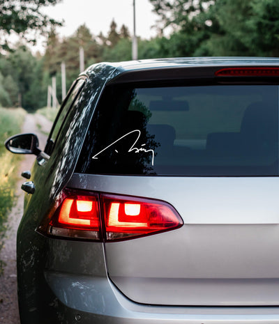 Recep Tayyip Erdogan Imza Sticker