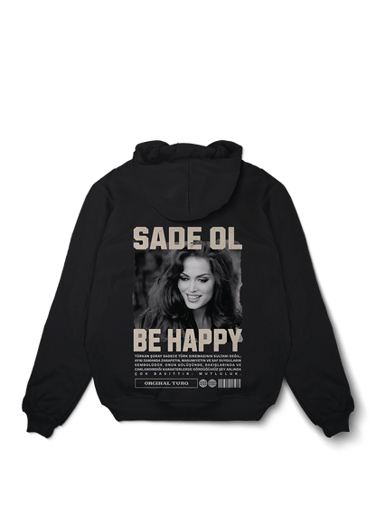 Sade Ol Be Happy Oversized Hoodie
