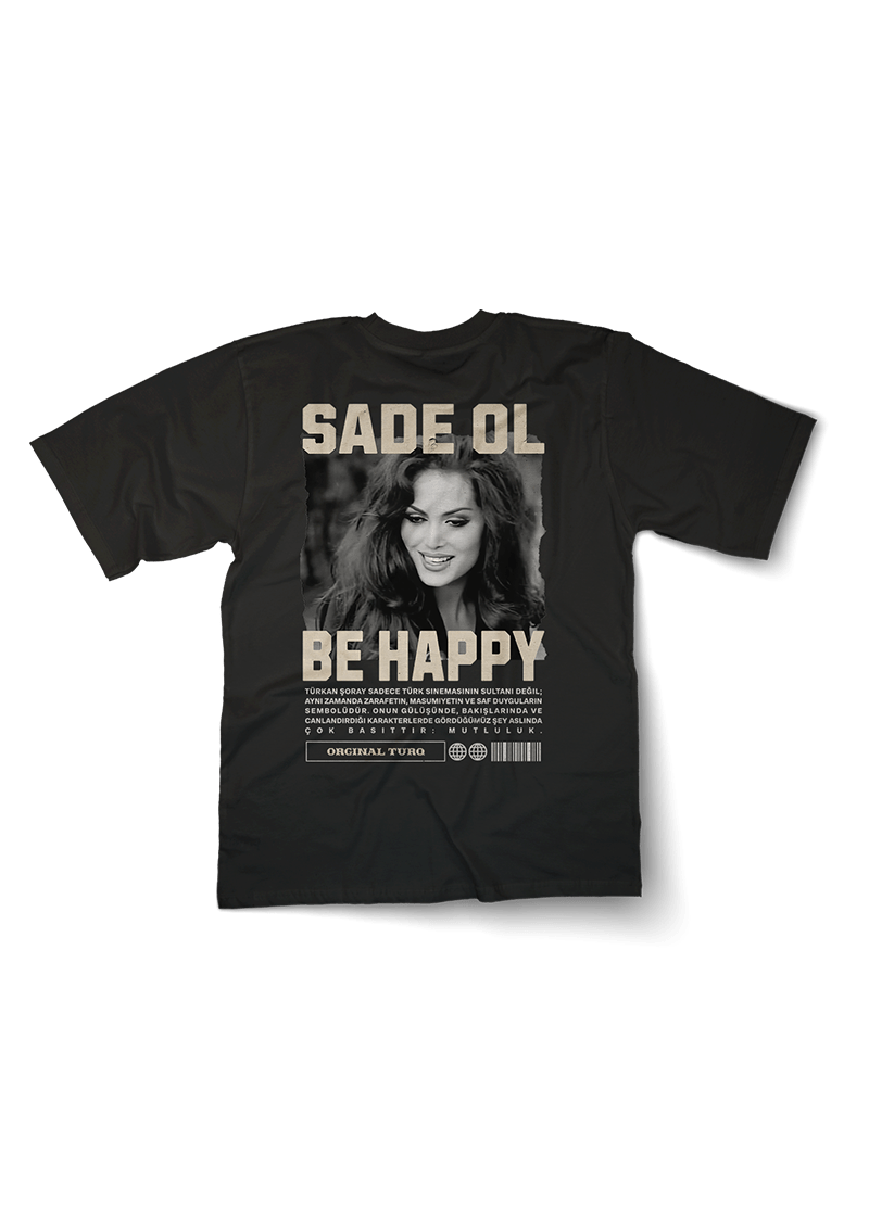 Sade Ol Be Happy Oversized T-shirt
