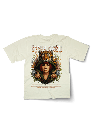 Sezen Aksu Kaplan Oversized Tshirt